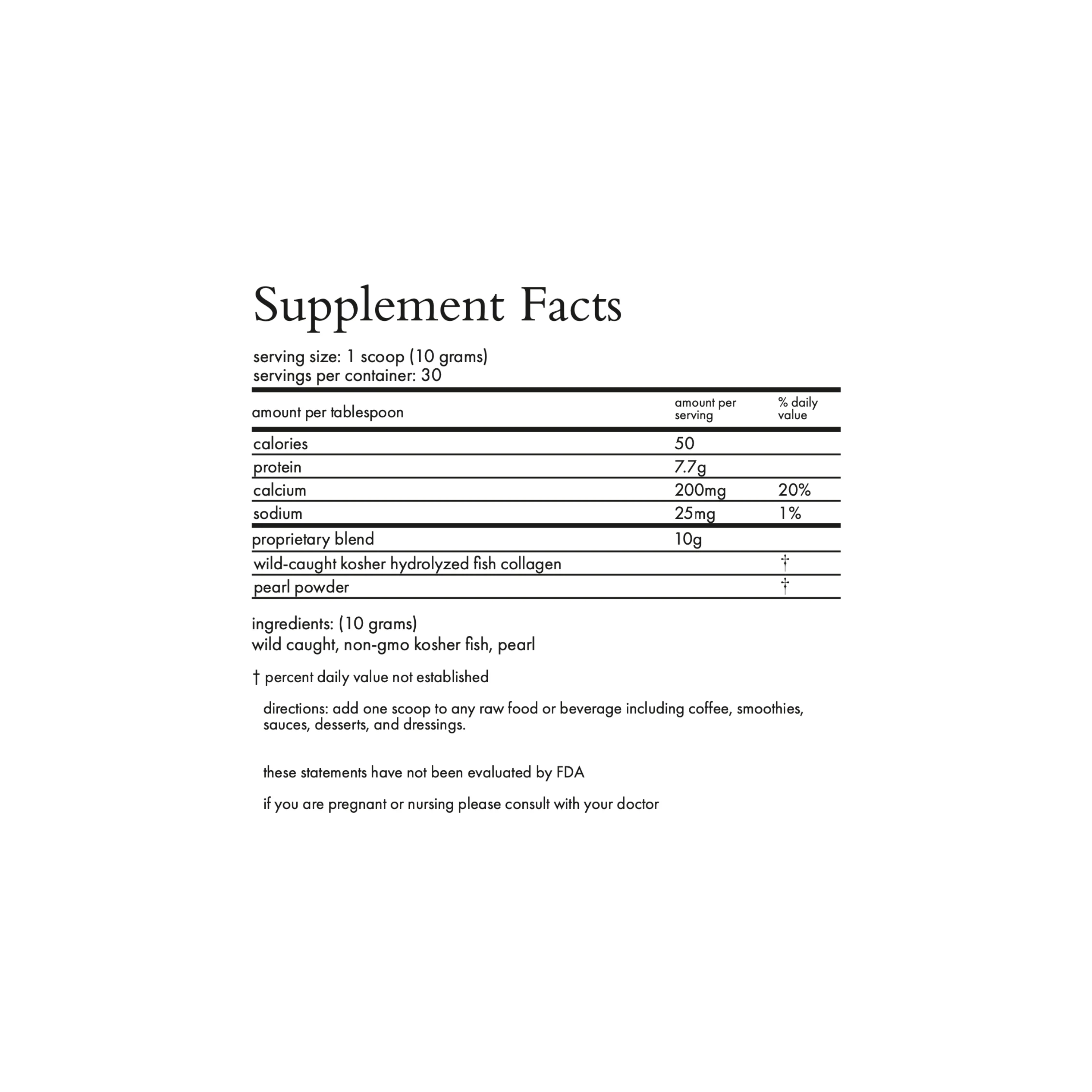 Holi (Mane) Marine Collagen Peptides