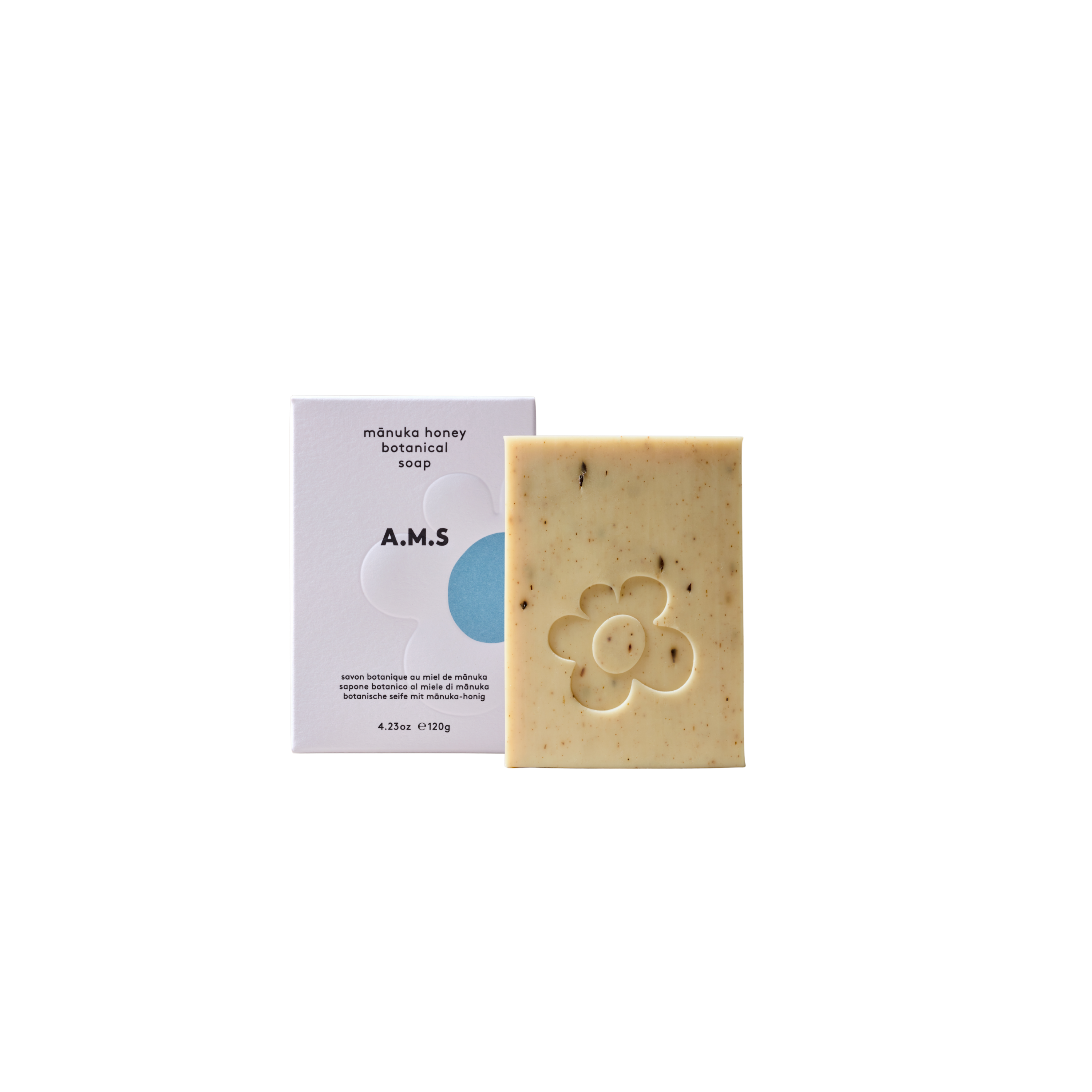 A.M.S Mānuka Honey Botanical Soap