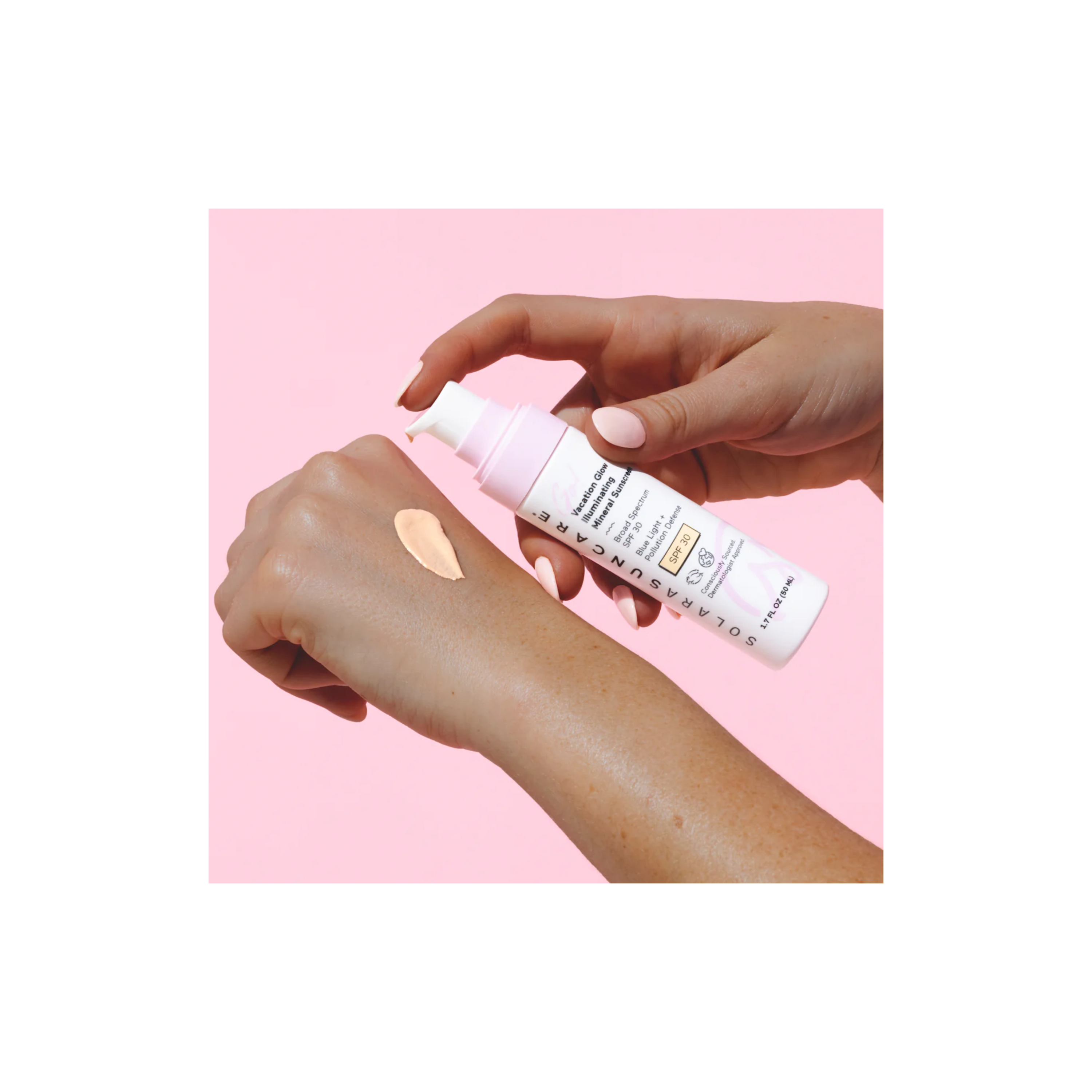 Go! Vacation Glow Illuminating Tinted Moisturizer Face Sunscreen SPF 30