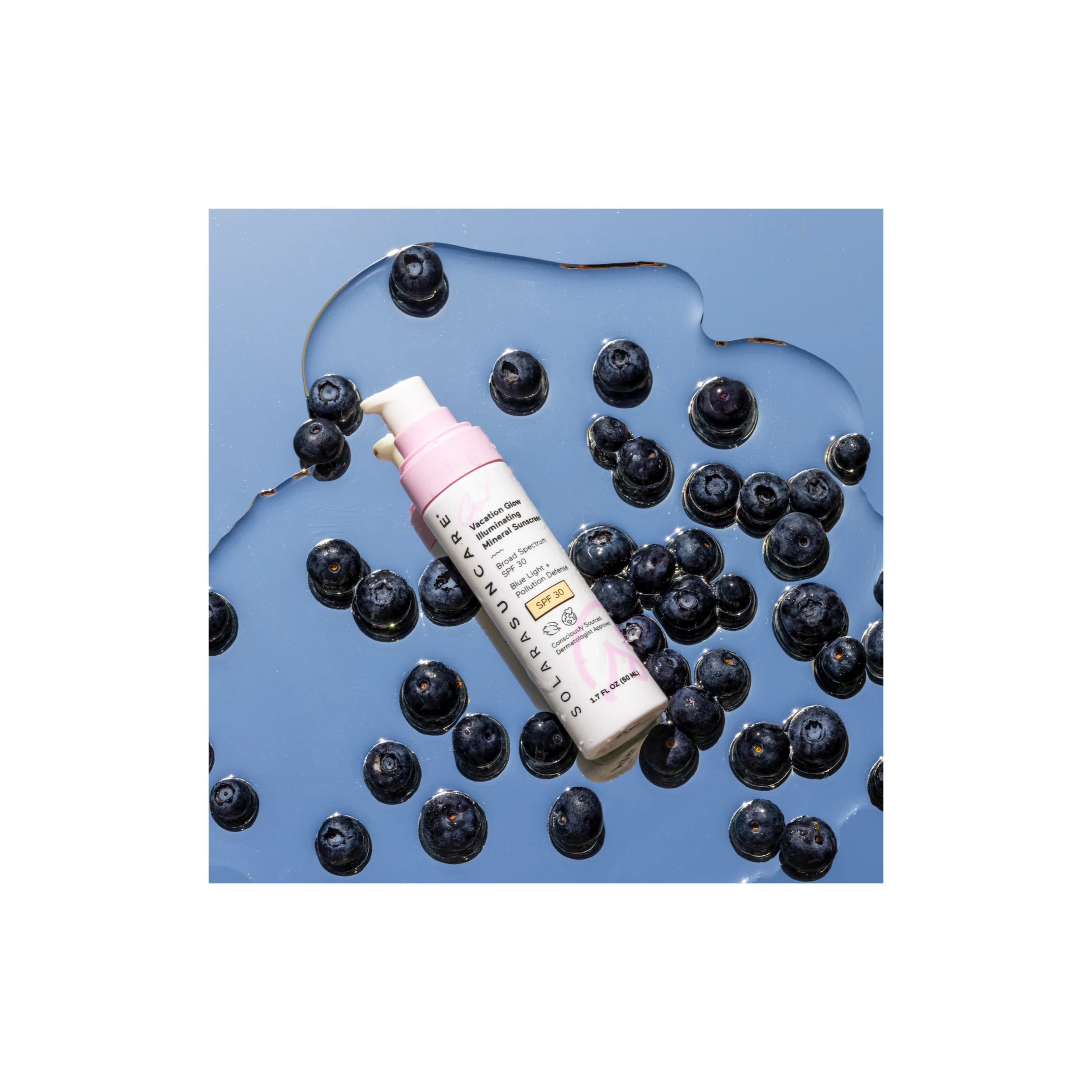 Go! Vacation Glow Illuminating Tinted Moisturizer Face Sunscreen SPF 30