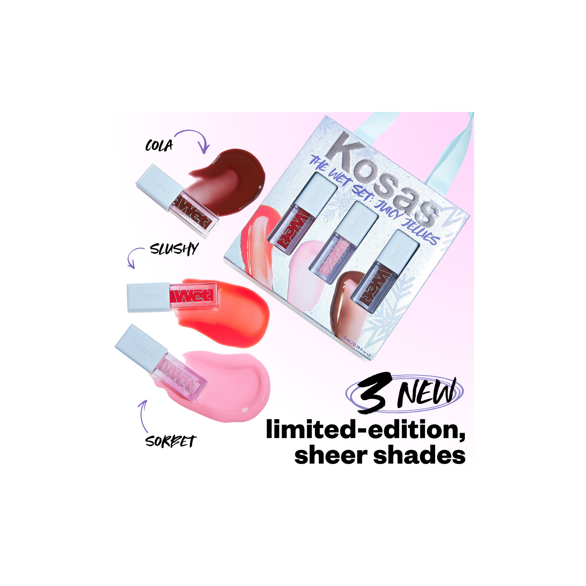 The Wet Set: Juicy Jellies Sheer Lip Oils