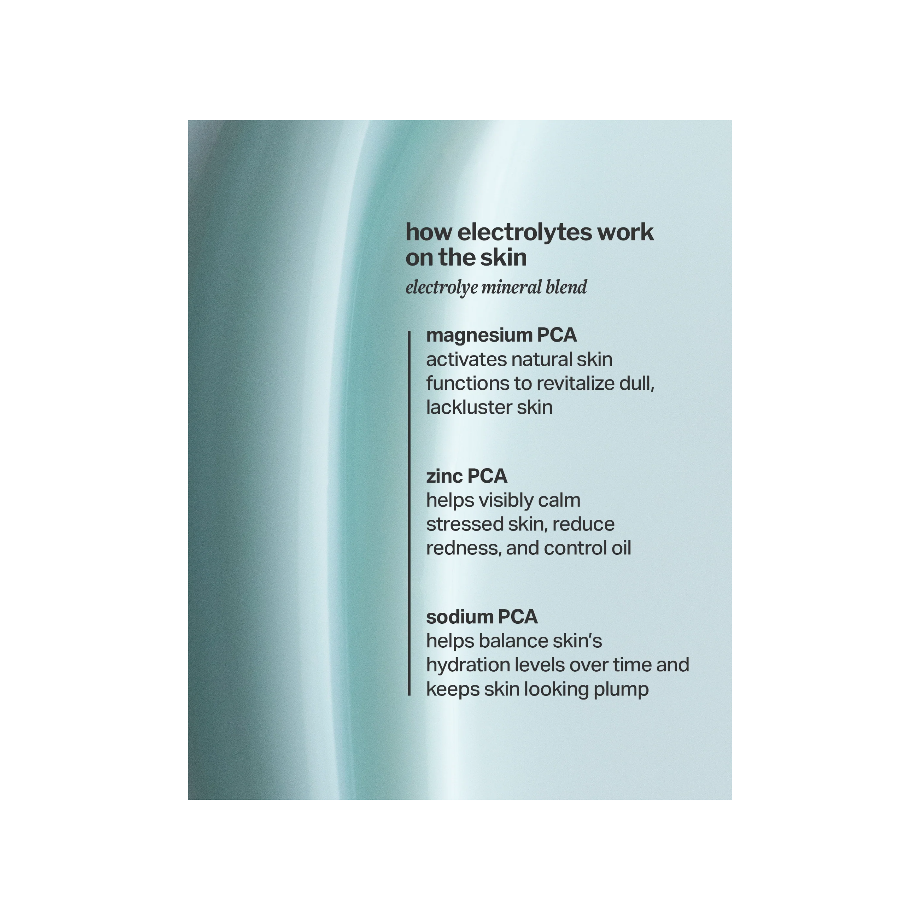 Electrolyte Water Cream