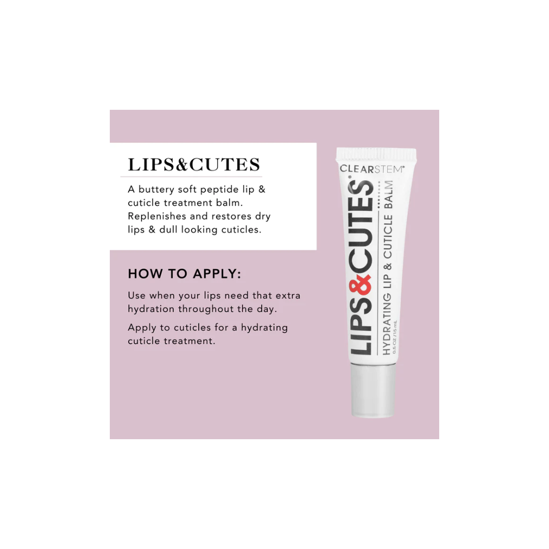 LIPS&CUTES™ Acne-Safe Lip & Cuticle Treatment