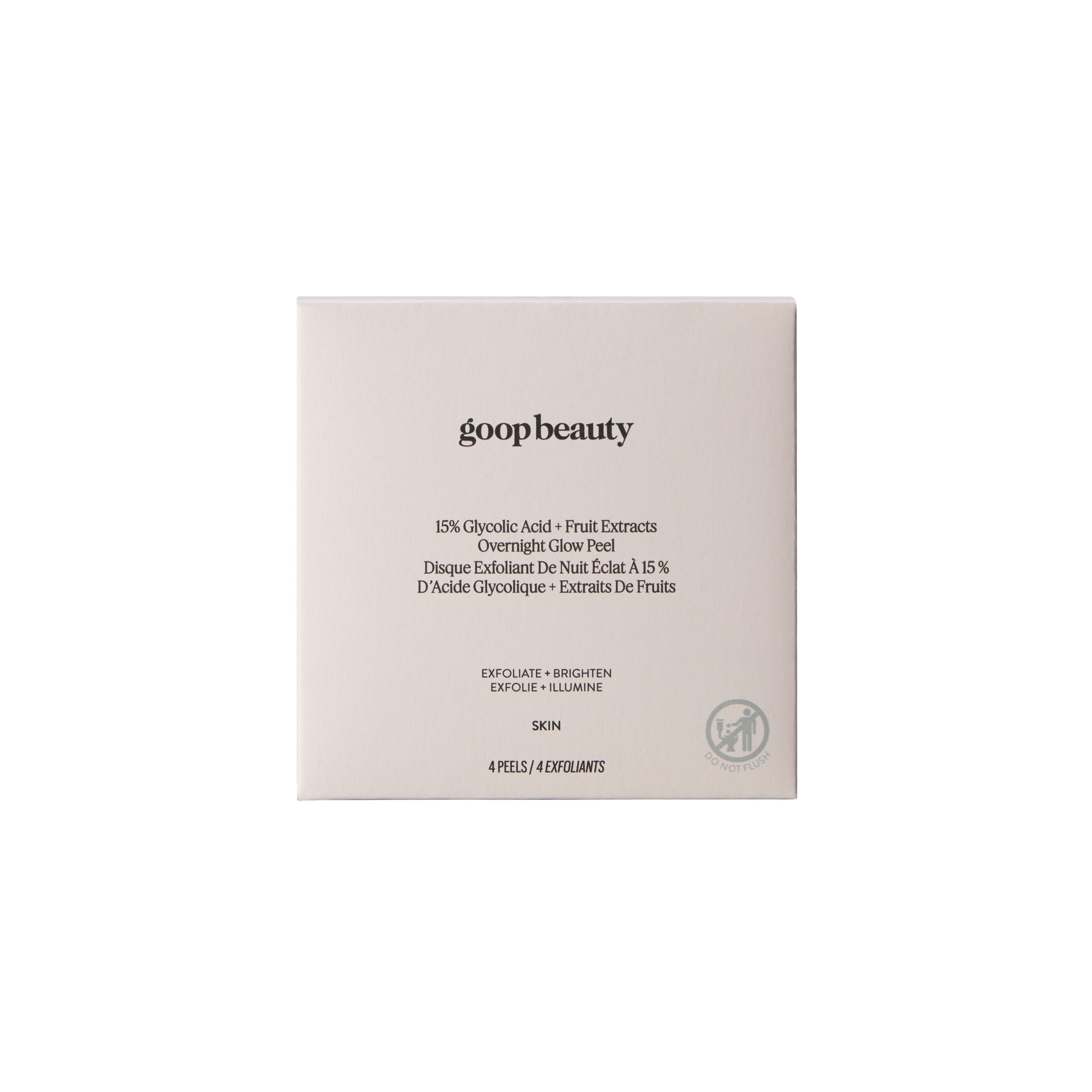 15% Glycolic Acid Overnight Glow Peel, 4 pack